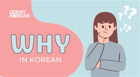 wae meaning in korean|“Why” in Korean – How to ask this important question.
